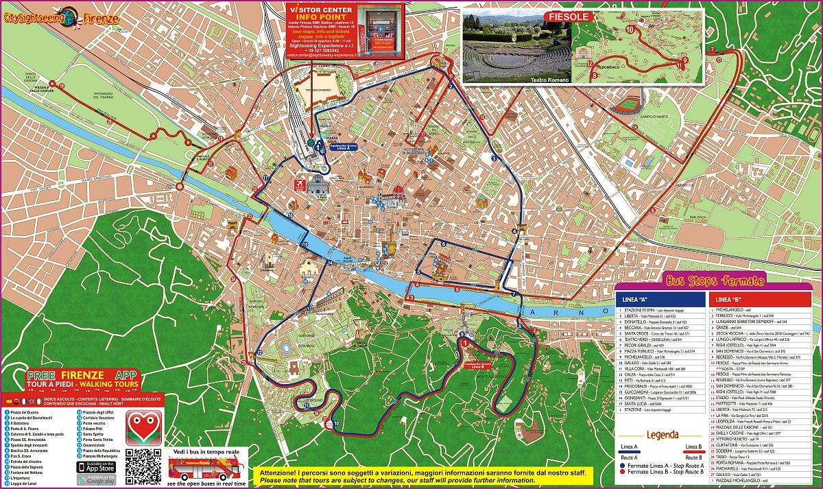 Florenz und seine Sehenswürdigkeiten mit dem praktischen Hop on Hop Off Florenz und seine Sehenswürdigkeiten mit dem praktischen Hop on Hop Off