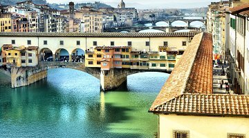 Corridoio Vasariano  en Uffizi Museum Rondleiding met Gids (Inclusief tickets) ❒ Italy Tickets