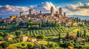 San Gimignano Siena :: muzeu și catedrală