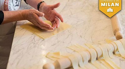 Private Pasta & Risotto cooking class in Milan and Market food tour ❒ Italy Tickets