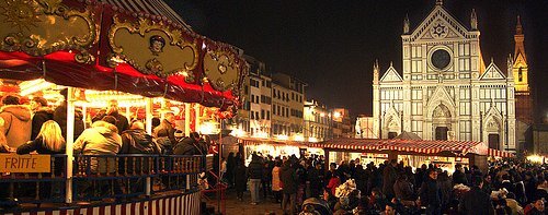 Vacances de Noël en Toscane : : Marché de Noël de Florence